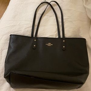 Black Coach Tote